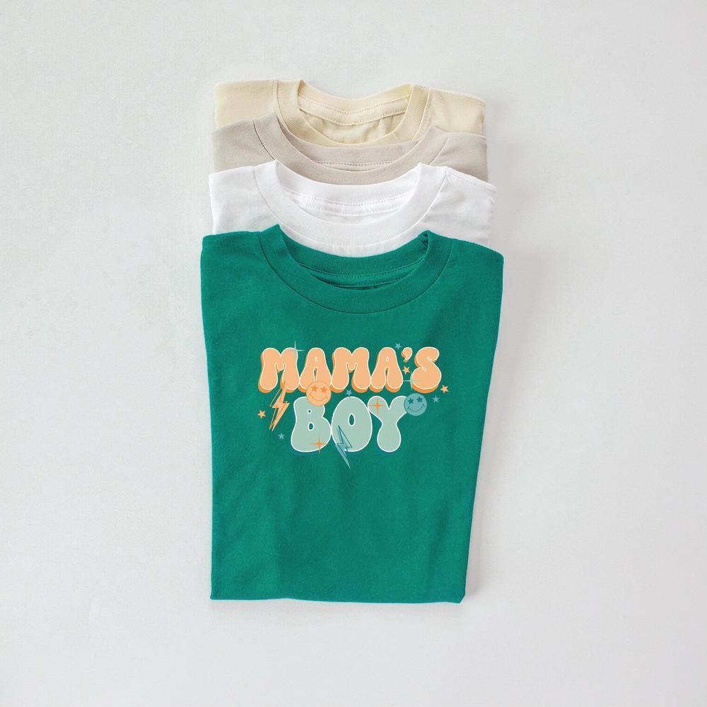 Mama's Boy T-Shirt Onesie for Kids - Adorable Baby Apparel featheredbreaths