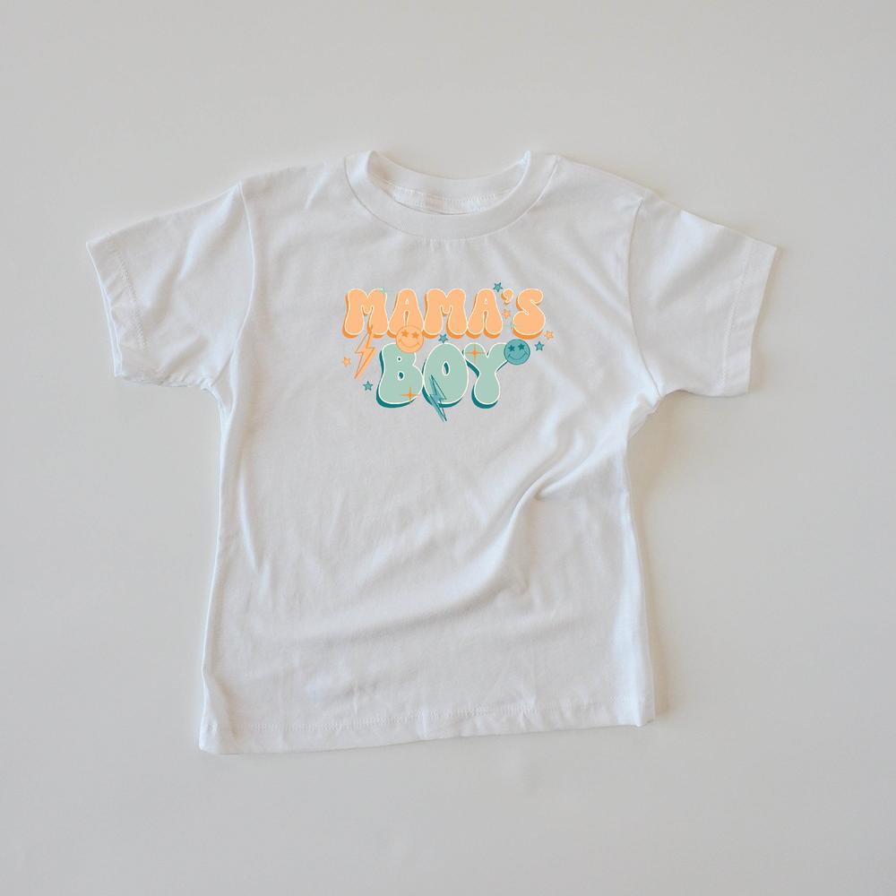 Mama's Boy T-Shirt Onesie for Kids - Adorable Baby Apparel featheredbreaths
