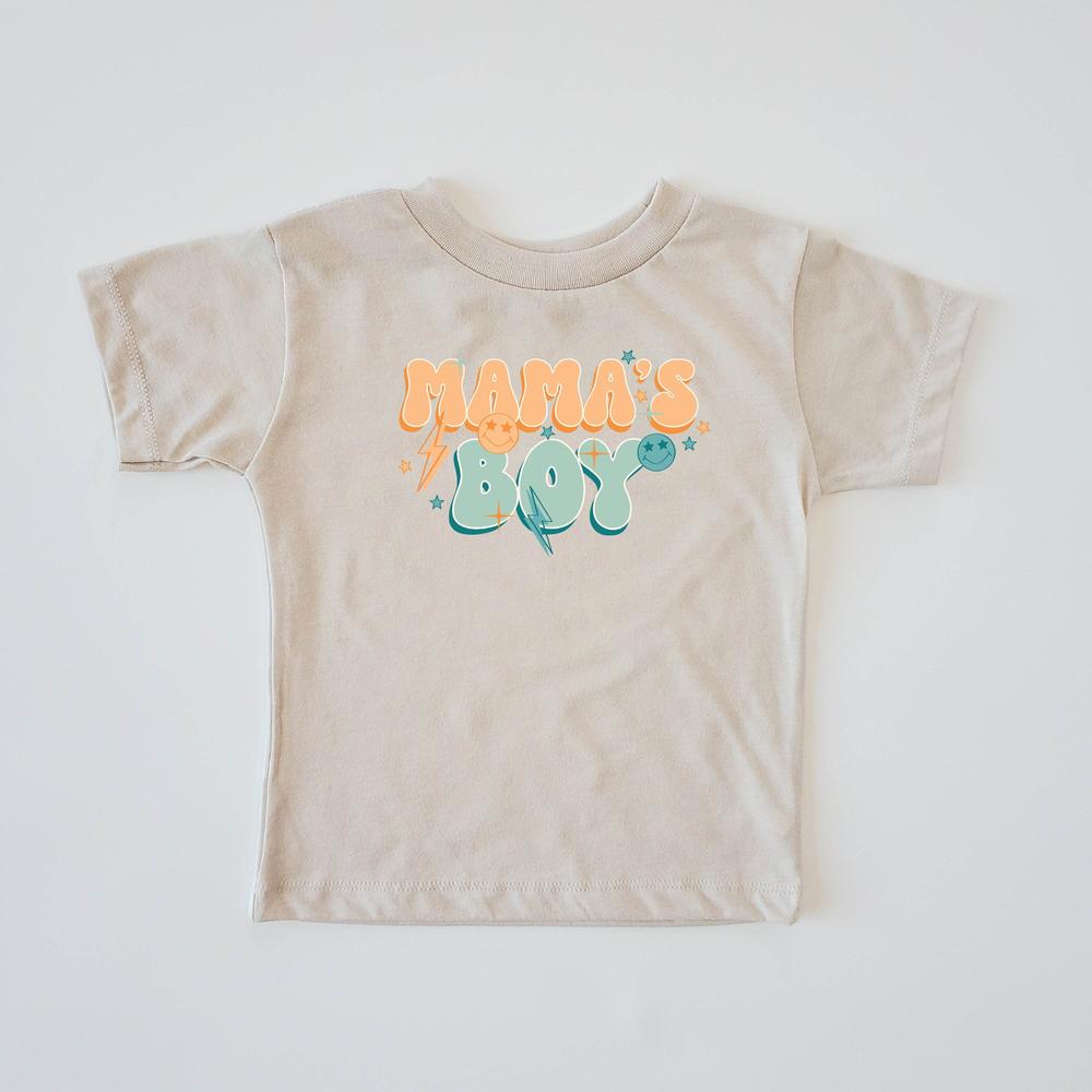Mama's Boy T-Shirt Onesie for Kids - Adorable Baby Apparel featheredbreaths