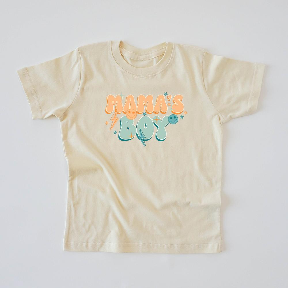 Mama's Boy T-Shirt Onesie for Kids - Adorable Baby Apparel featheredbreaths