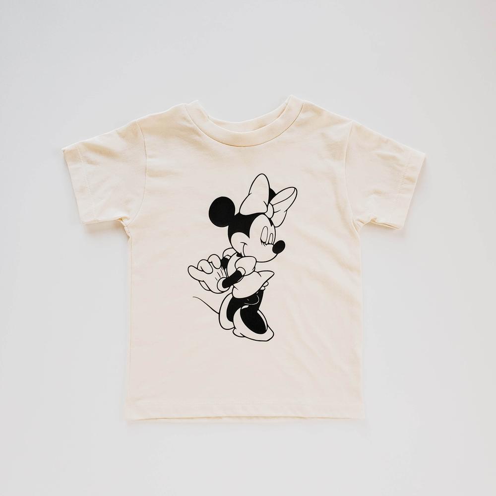 Minnie Mouse Graphic Tee for Kids and Adults featheredbreaths