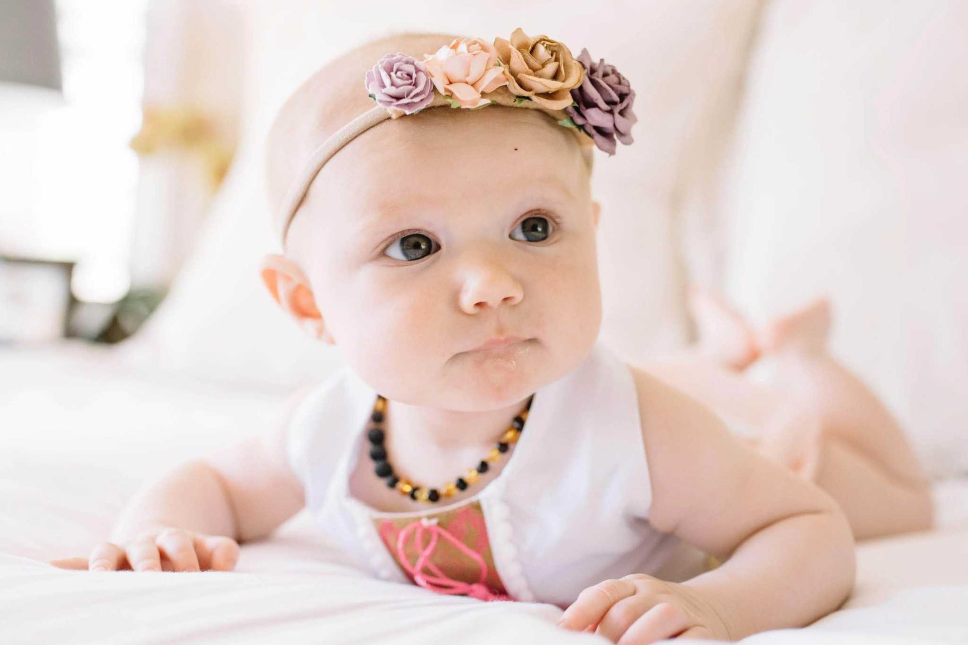Pom Pom Romper for Stylish Baby Fashion featheredbreaths