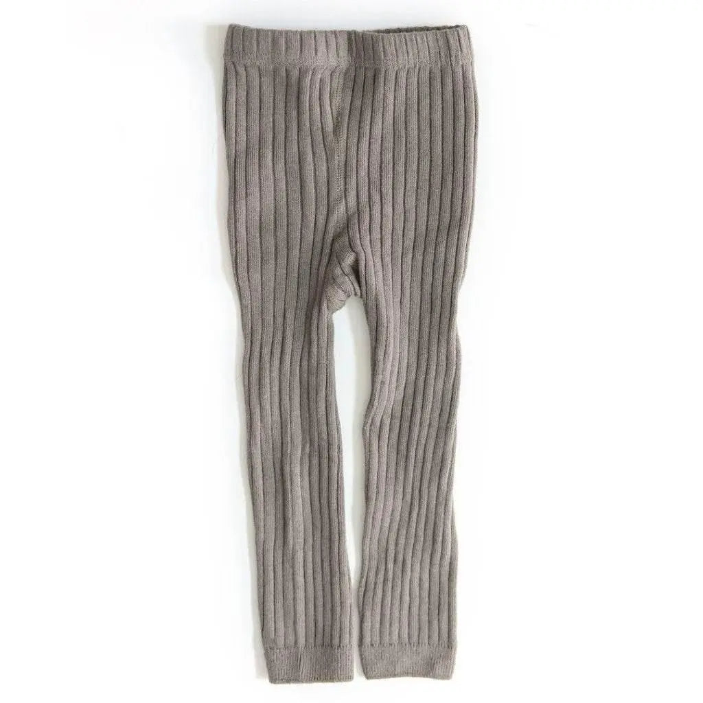 Ribbed Leggings for Infant Girls - Comfortable and Stylish Baby Leggings featheredbreaths